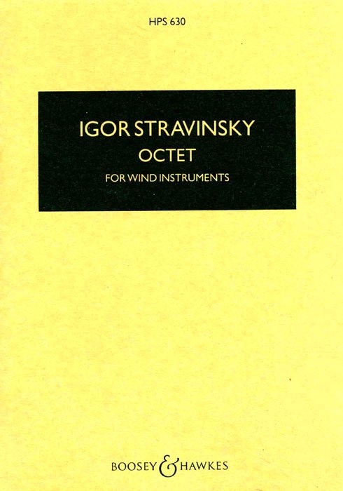 Igor Stravinsky: Octet: Chamber Ensemble