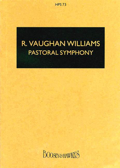 Ralph Vaughan Williams: Pastoral Symphony: Orchestra: Study Score