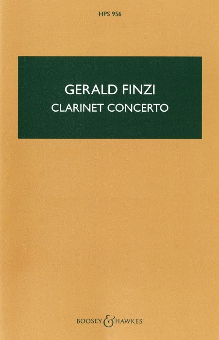Gerald Finzi: Clarinet Concerto op. 31: Clarinet