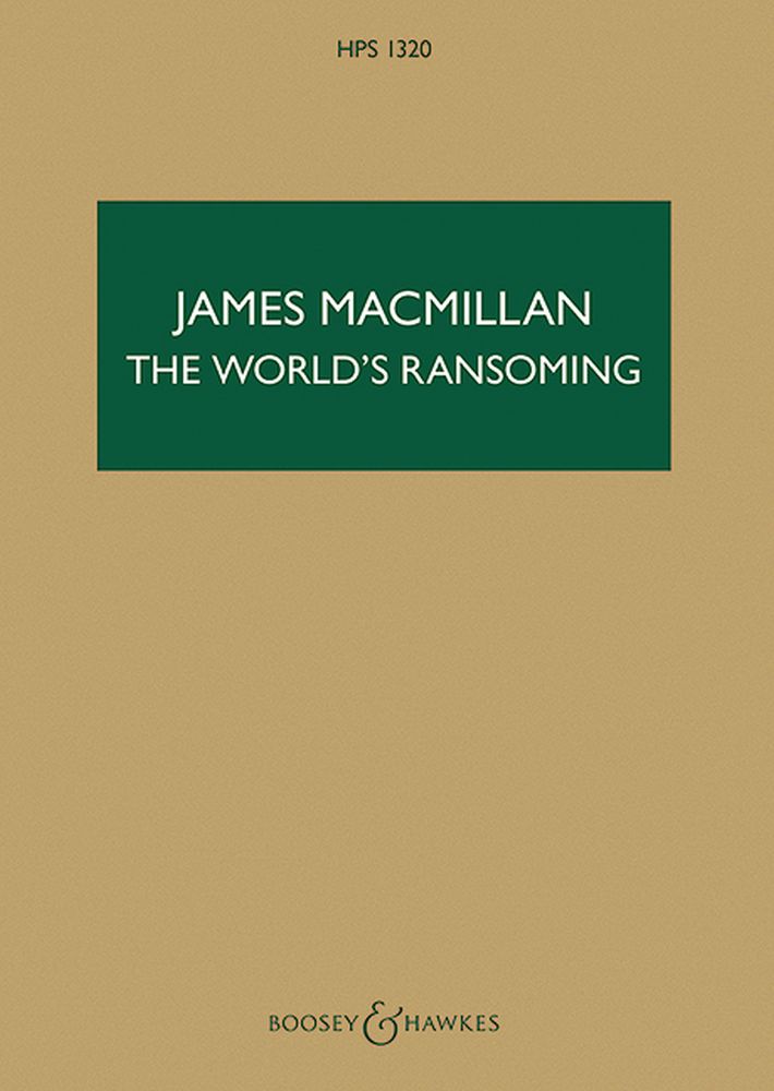 James MacMillan: The World's Ransoming: Cor Anglais