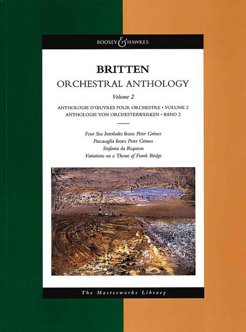 Benjamin Britten: Orchestral Anthology Volume 2: Orchestra: Study Score