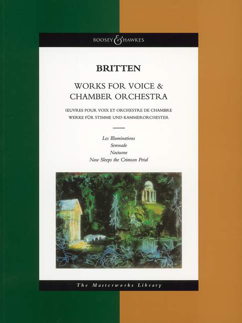 Benjamin Britten: Works For Voice And Chamber Orchestra: Voice: Score