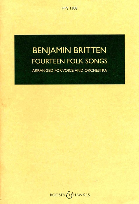 Benjamin Britten: 14 Folk Songs: Voice
