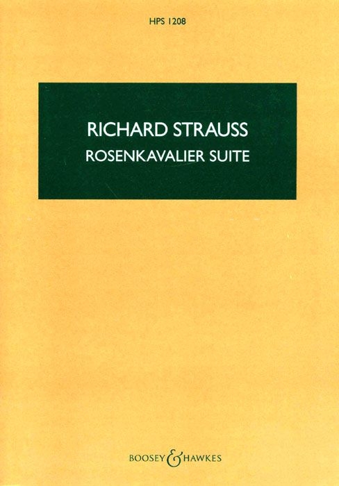 Richard Strauss: Rosenkavalier Suite Op. 59: Orchestra: Score