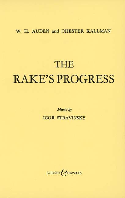 Igor Stravinsky: The Rake's Progress: Opera