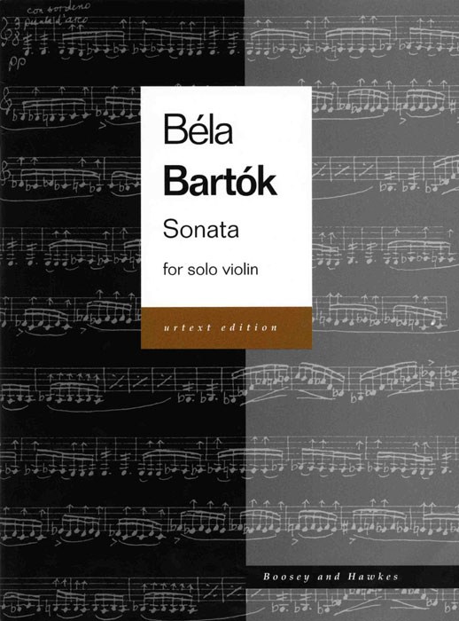 Bla Bartk: Sonata For Violin Solo: Violin: Instrumental Work