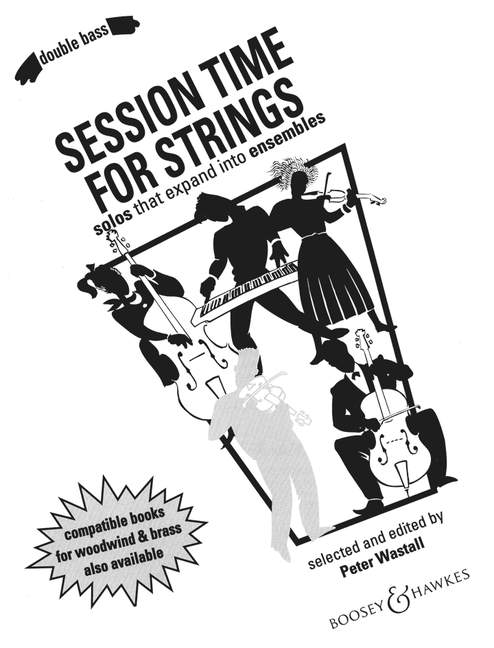 Peter Wastall: Session Time For Strings: Double Bass: Instrumental Album