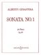 Alberto Ginastera: Sonata No. 1 op. 22: Piano: Instrumental Work