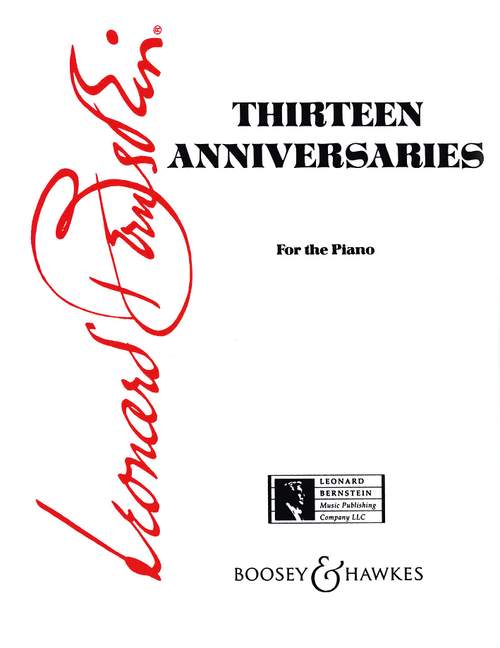 Leonard Bernstein: Thirteen Anniversaries: Piano: Instrumental Work