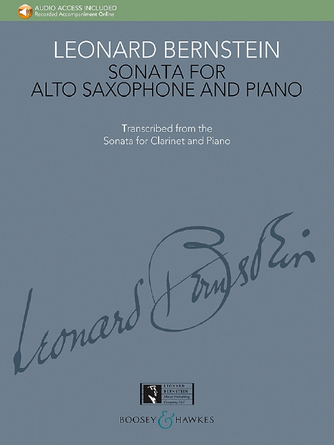 Leonard Bernstein: Sonata for Alto Saxophone and Piano: Alto Saxophone and