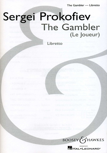 Sergei Prokofiev: The Gambler op. 24: Opera: Libretto