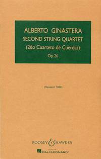 Alberto Ginastera: String Quartet 2 op. 26: String Quartet