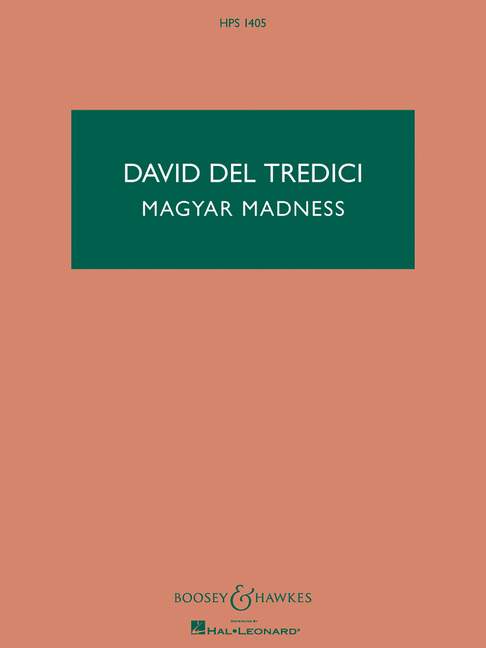 David Del Tredici: Magyar Madness - Hawkes Pocket Score: Clarinet: Study Score