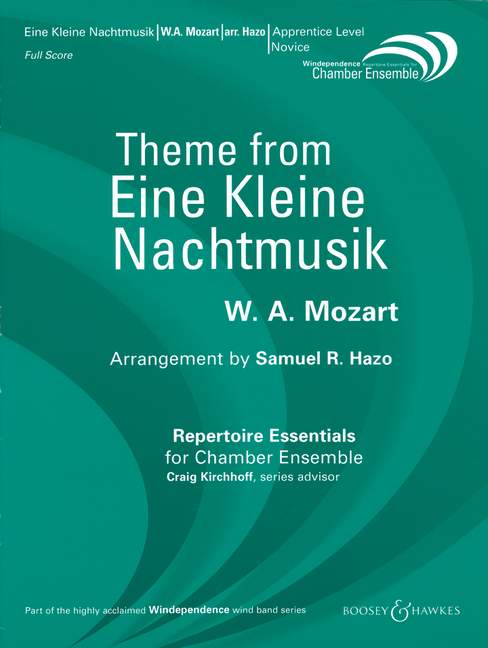 Wolfgang Amadeus Mozart: Themes From Eine Kleine Nachtmusik: Clarinet Ensemble: