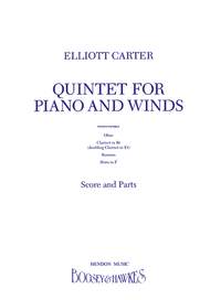 Elliott Carter: Quintet: Wind Ensemble