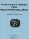 Alfred H. Bartles: Seven Easy Pieces for Beginning Cellists: Cello