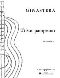 Alberto Ginastera: Triste Pampeano: Guitar