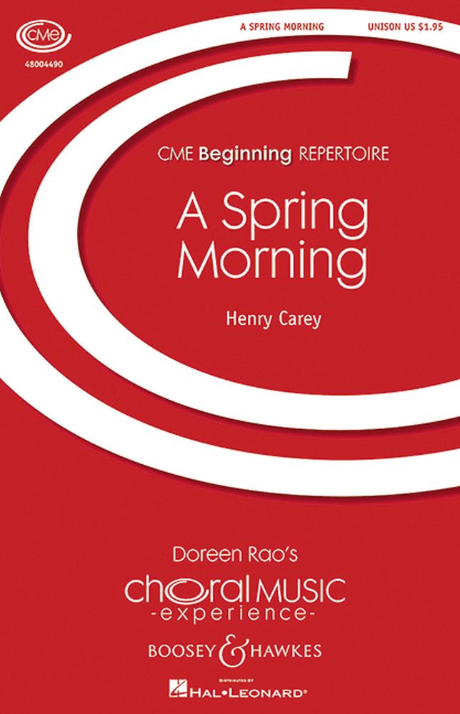 Henry Carey: Spring Morning: Treble Voices