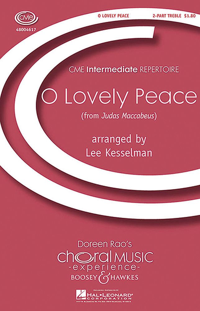 Georg Friedrich Händel: O Lovely Peace: Children's Choir