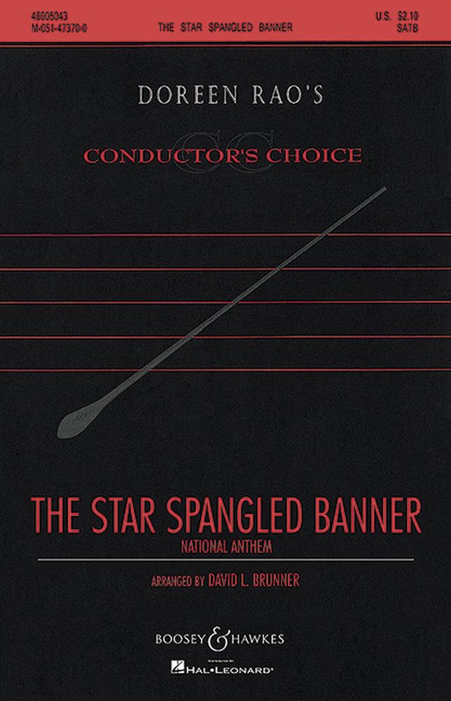David L. Brunner: Star Spangled Banner: SATB