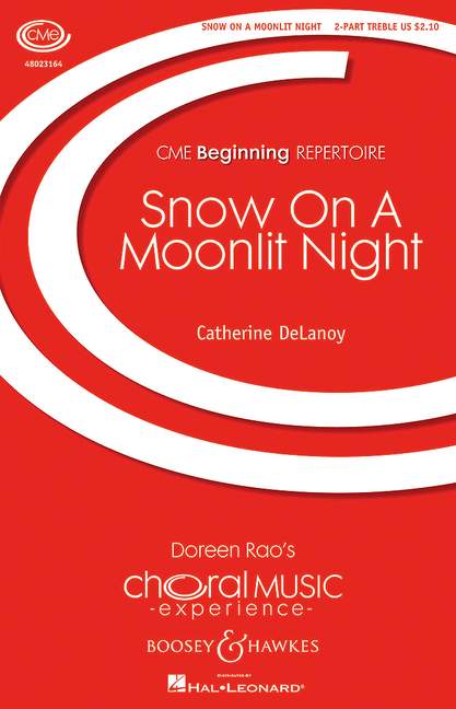 Bedrich Smetana: Snow On A Moonlit Night: 2-Part Choir: Vocal Score