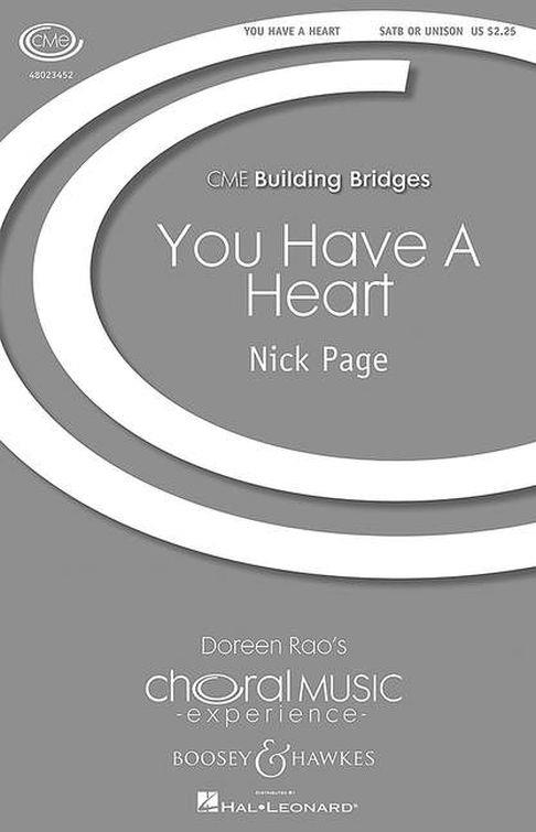 Nick Page: You Have A Heart: SATB: Vocal Score