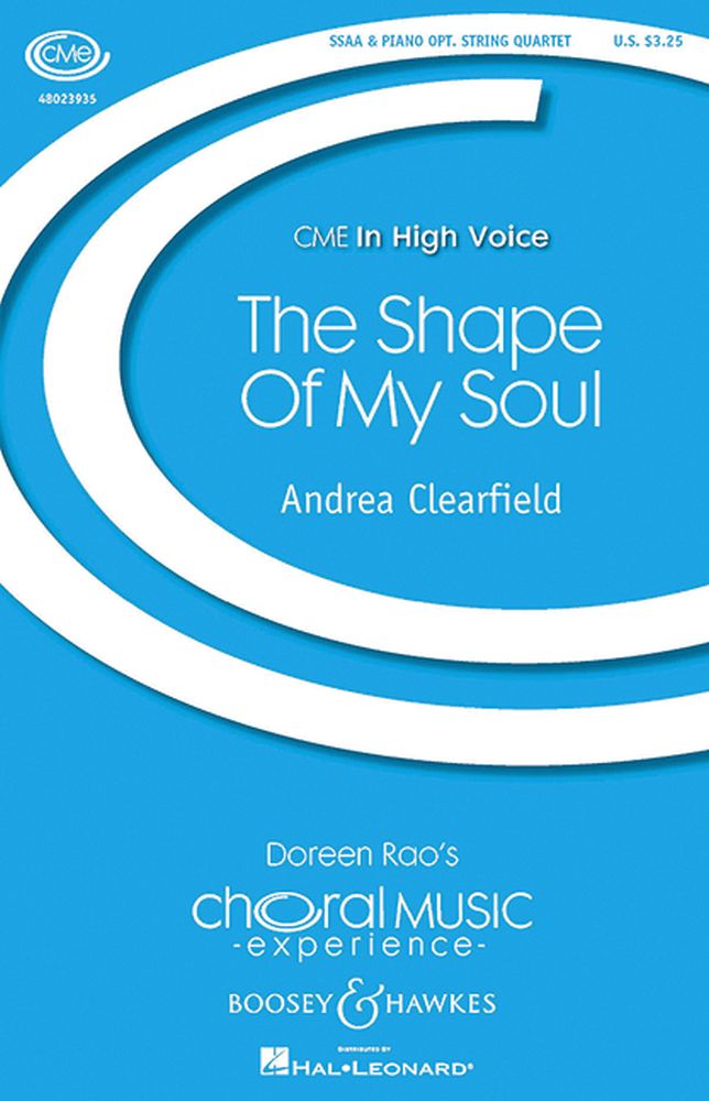 The Shape Of My Soul: SSAA: Vocal Score