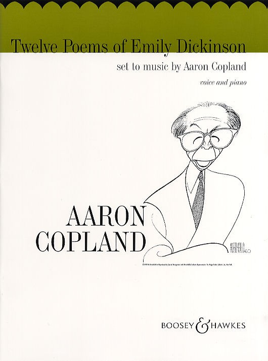 Aaron Copland: 12 Poems Of Emily Dickinson: Medium Voice: Vocal Album
