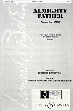Leonard Bernstein: Almighty Father: TTBB: Vocal Score