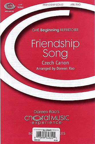 Doreen Rao: Friendship Song: SSAA: Vocal Score