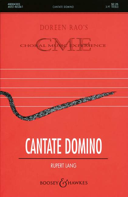 Rupert Lang: Cantate Domino: SSA: Vocal Score