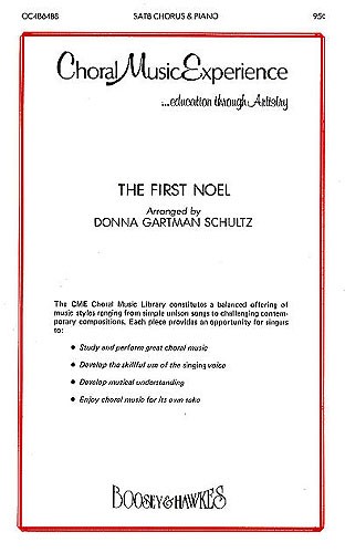 The First Noel: SATB: Vocal Score