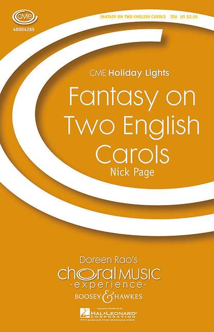 Nick Page: Fantasy on two English Carols: SSA