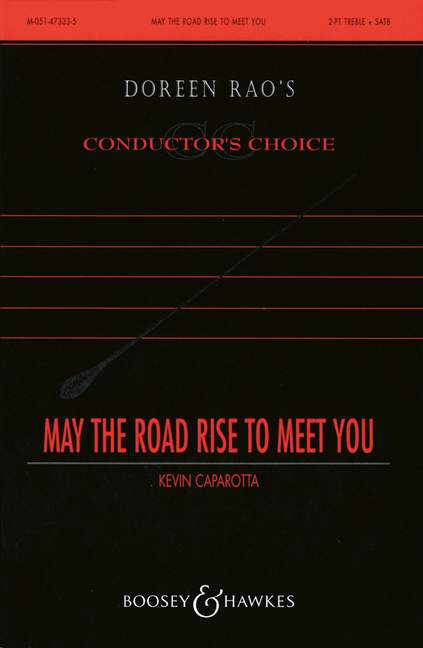 Kevin Caparotta: May the Road Rise to Meet You: SATB: Vocal Score