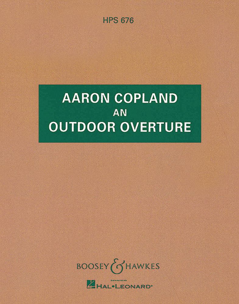 Aaron Copland: An Outdoor Overture: Orchestra