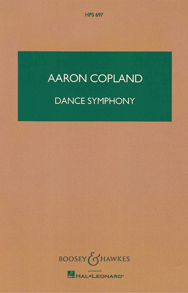 Aaron Copland: Dance Symphony: Orchestra: Study Score