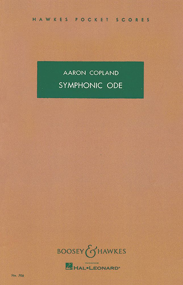 Aaron Copland: Symphonic Ode: Orchestra