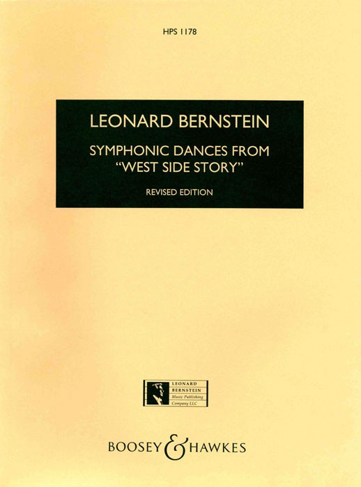 Leonard Bernstein: Symphonic Dances From West Side Story: Orchestra: Score