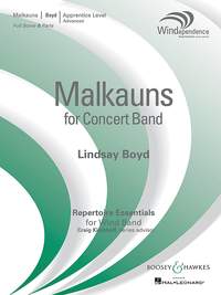 Lindsay Boyd: Malkauns: Wind Ensemble: Score and Parts