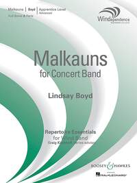 Lindsay Boyd: Malkauns: Wind Ensemble: Score