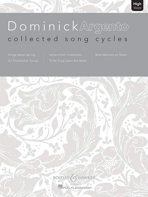 Dominick Argento: Collected Song Cycles: High Voice: Vocal Album
