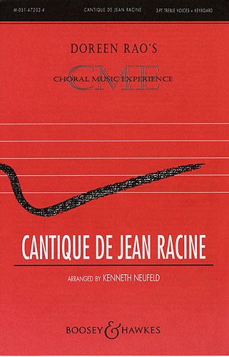 Gabriel Faur�: Cantique De Jean Racine: SSA: Vocal Score