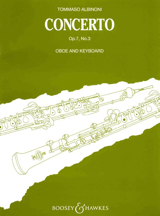 Tomaso Albinoni: Concert 03 Bes Op.7: Oboe: Instrumental Work