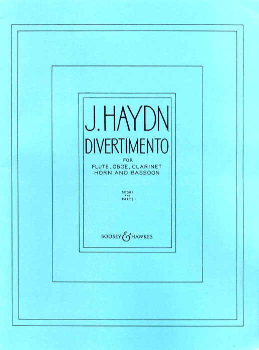 Franz Joseph Haydn: Divertimento 5: Wind Ensemble