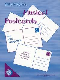Mike Mower: Musical Postcards for Alto Saxophone: Alto Saxophone: Instrumental