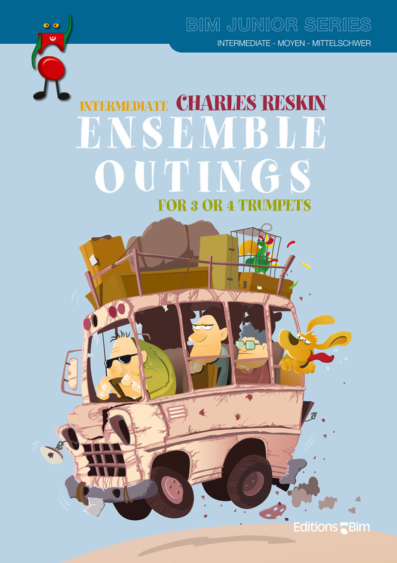 Charles Reskin: Intermediate Ensemble Outings: Trumpet Ensemble: Score and Parts
