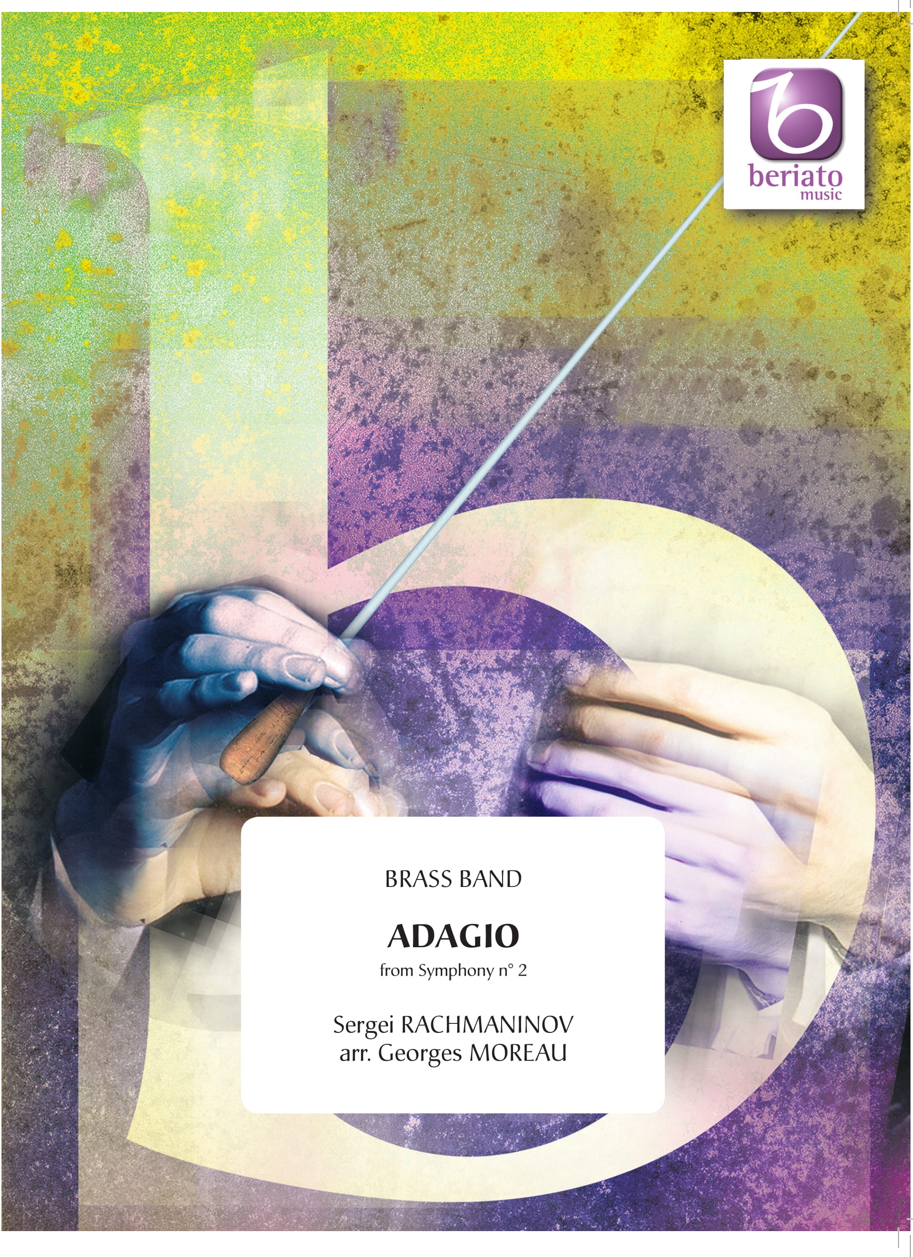 Sergei Rachmaninov: Adagio From Symphony No. 2: Brass Band: Score & Parts