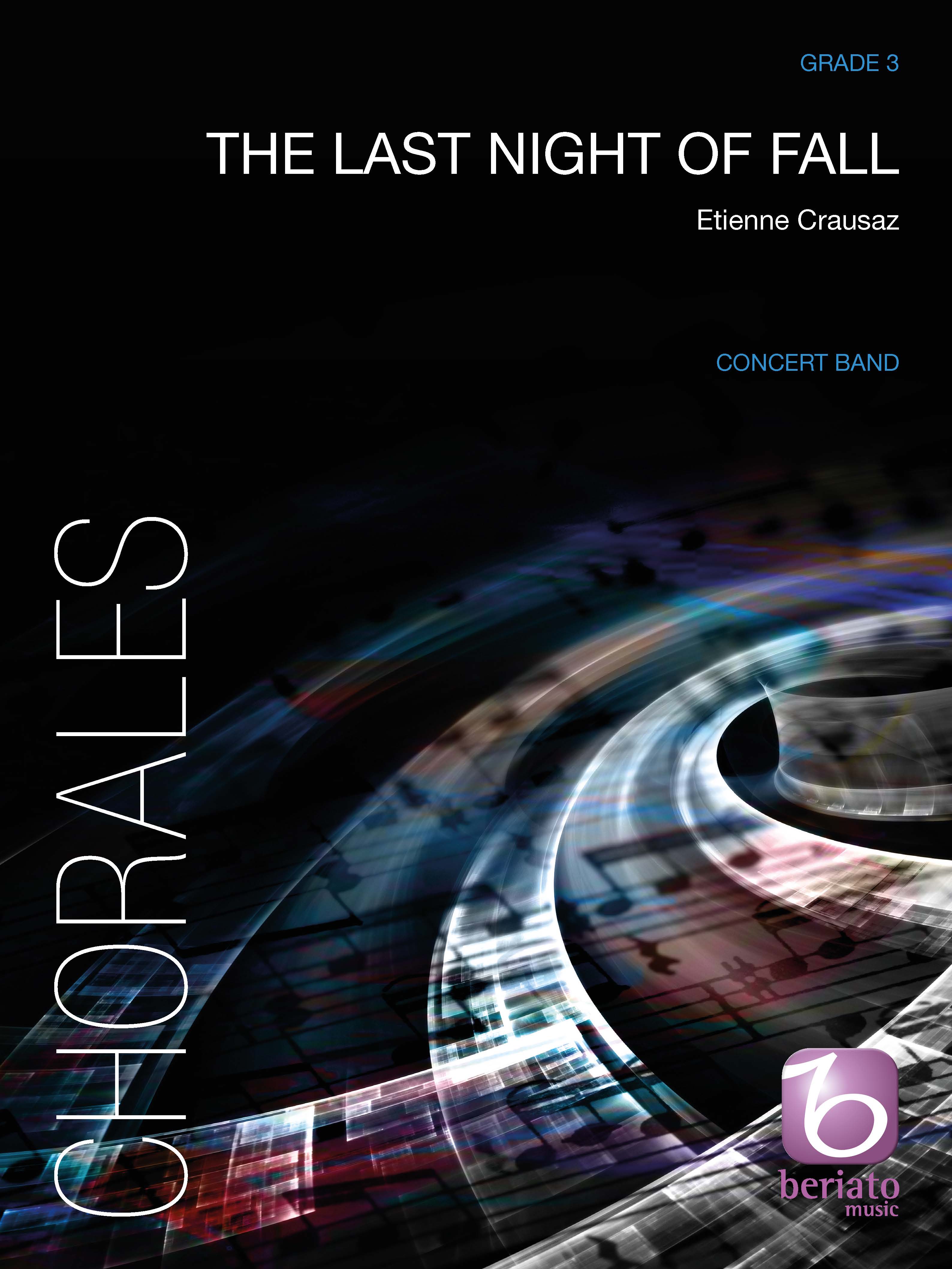 Etienne Crausaz: The Last Night of Fall: Concert Band: Score & Parts