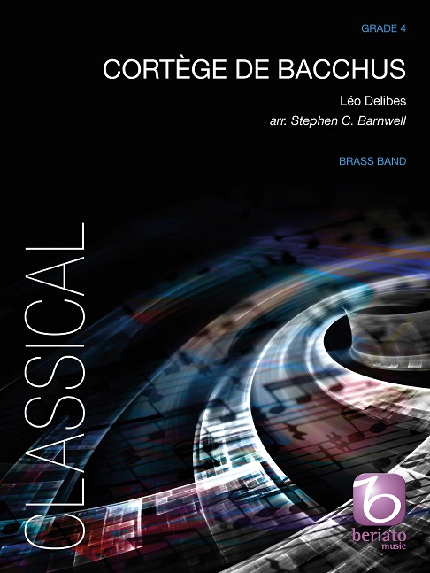 Léo Delibes: Cortège de Bacchus: Brass Band: Score
