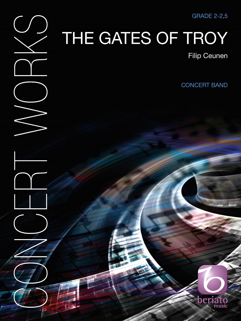 Filip Ceunen: The Gates of Troy: Concert Band: Score